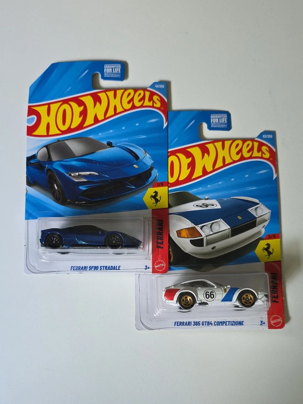 Hot Wheels Ferrari -  SF90 Stradale And 365 GTB4 Competizione